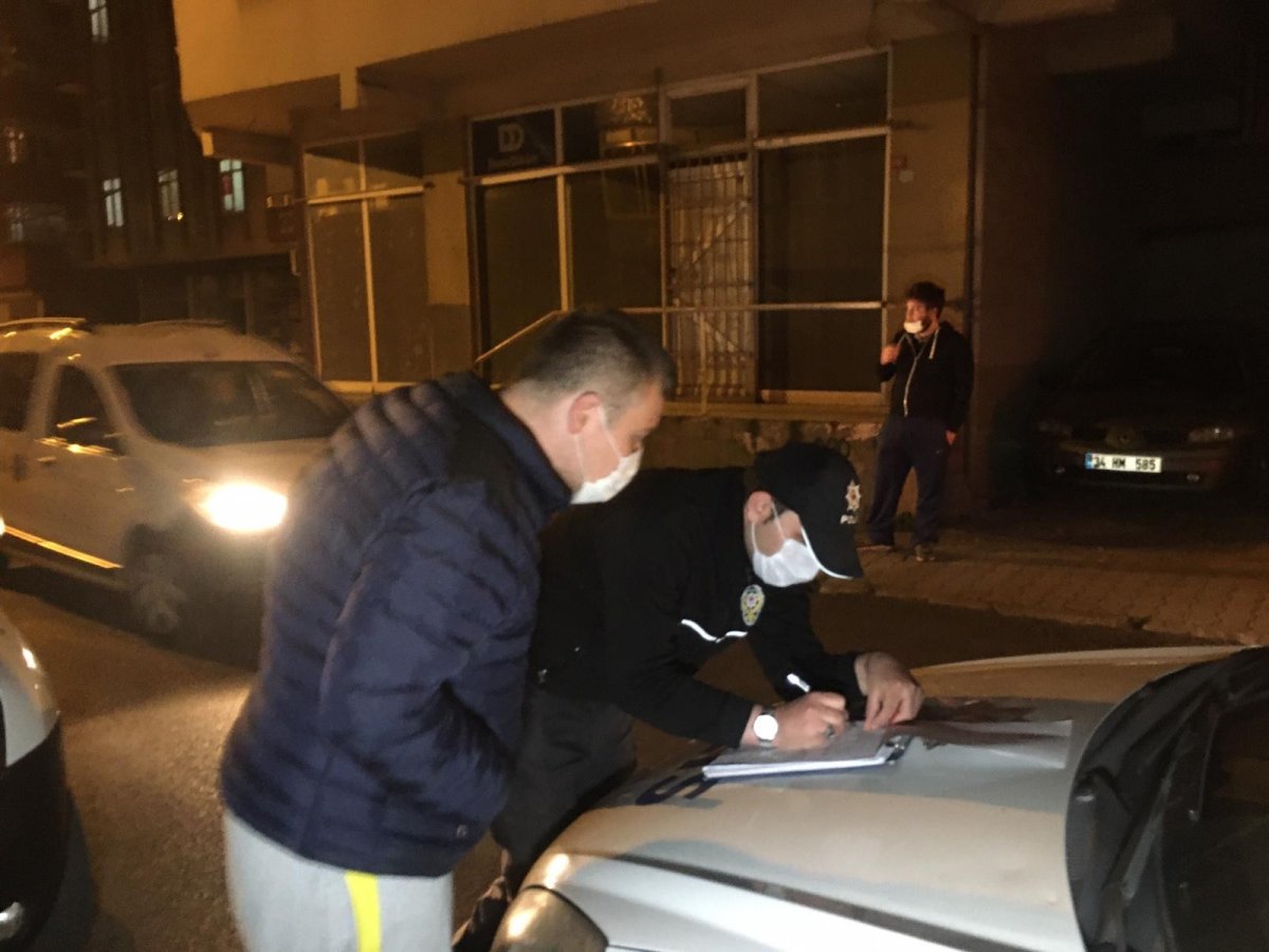 'Pide' yalanıyla polisten kaçmaya çalıştılar