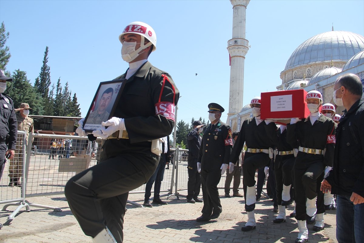 a Irak şehidi son yolculuğuna uğurlandı