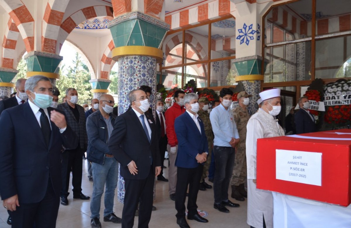 i Irak şehidi son yolculuğuna uğurlandı