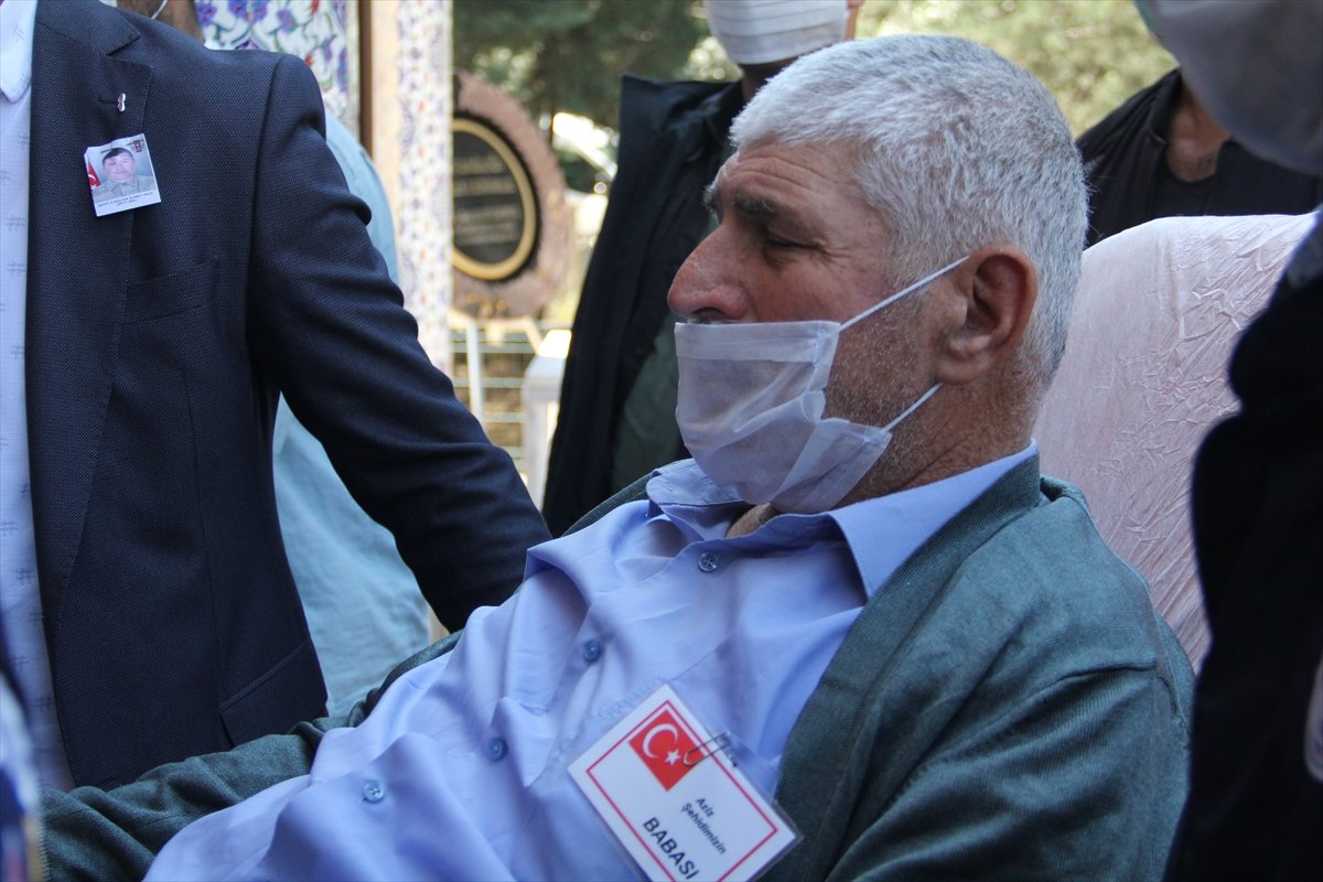 a Irak şehidi son yolculuğuna uğurlandı