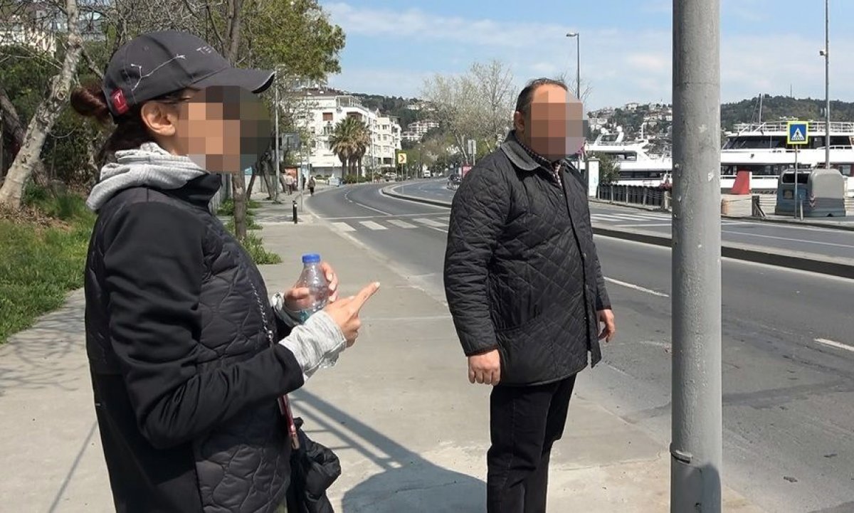 i Beşiktaş’ta polis, sahilde yürüyüş yapan kadına ceza kesti