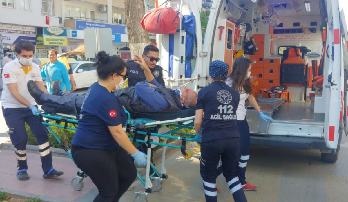 Kediye çarpmamak için kendi canını hiçe saydı