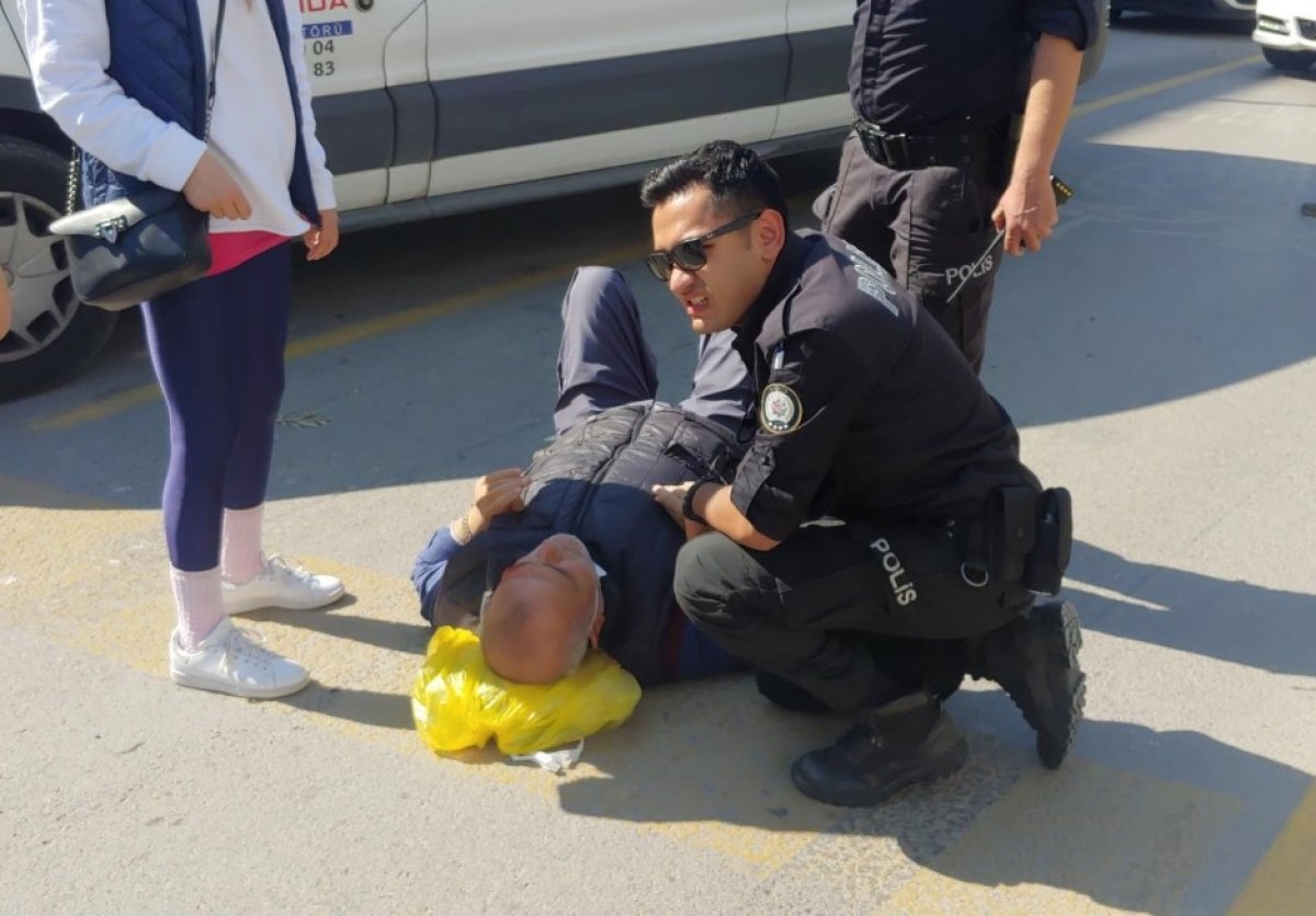 Kediye çarpmamak için kendi canını hiçe saydı