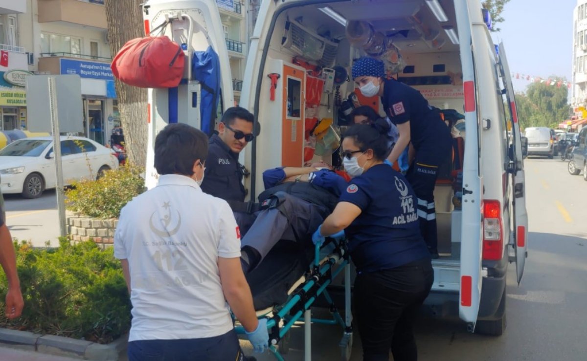 Kediye çarpmamak için kendi canını hiçe saydı