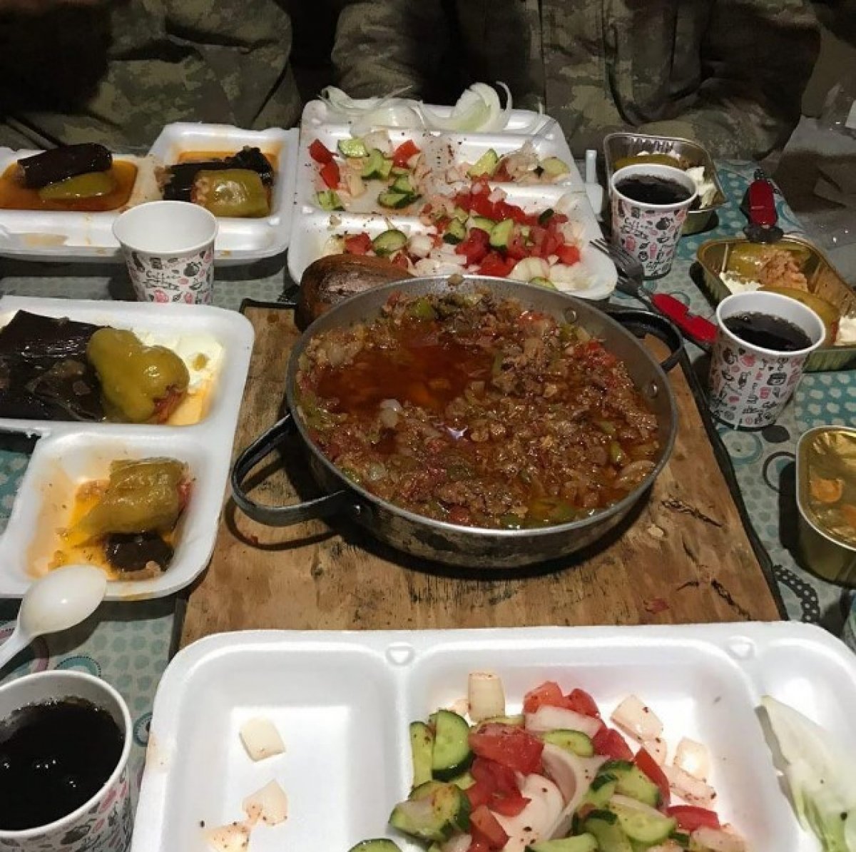 Mehmetçik, Ramazan'da da görevinin başında