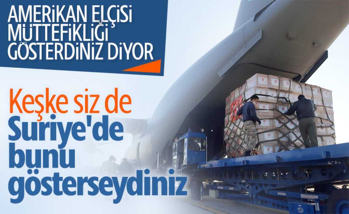 Türkiye'nin ABD'ye gönderdiği tıbbi yardımlar ulaştı