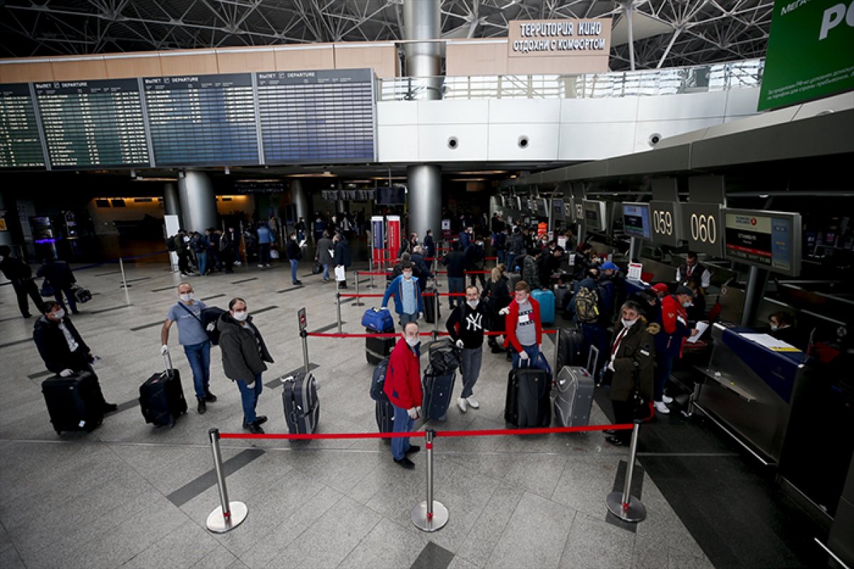 a Rusya'daki Türk vatandaşlarına tahliye