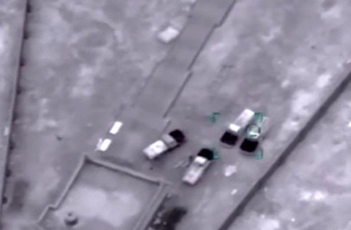 i Hafter'in konvoyu SİHA'larla vuruldu