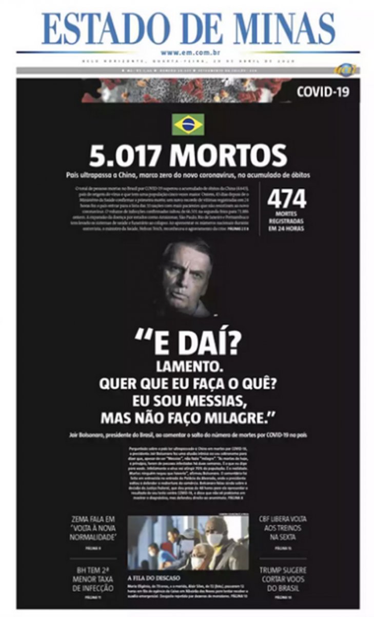 Bolsonaro, ülkesindeki koronavirüs ölümlerine aldırmadı