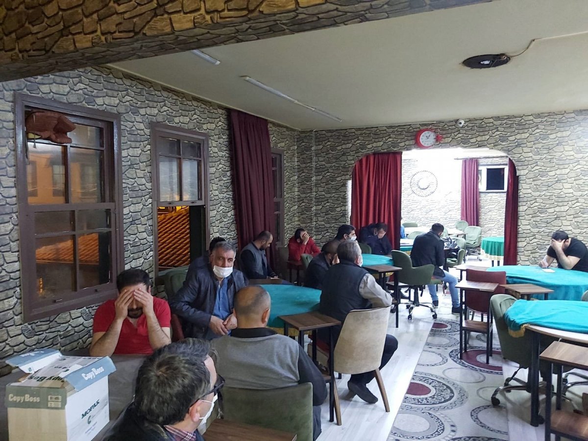 i Kumarhane baskınında saklandıkları yerler şaşkına çevirdi