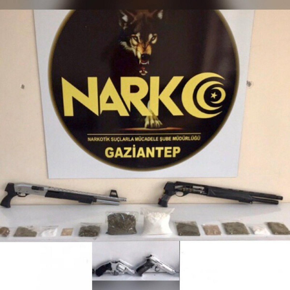 i G.Antep'te eş zamanlı uyuşturucu operasyonunda 14 gözaltı