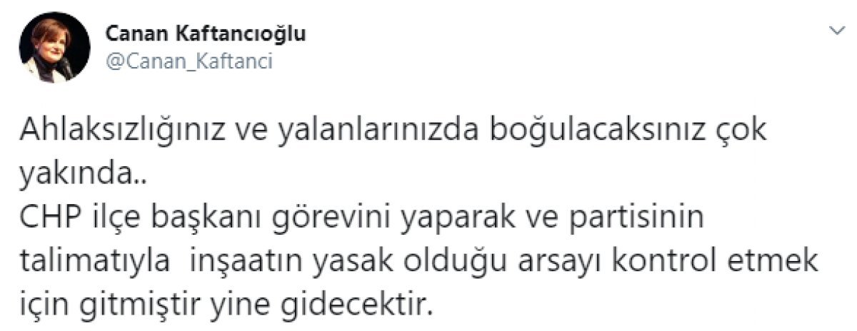 Canan Kaftancıoğlu ifadesinde çark etti