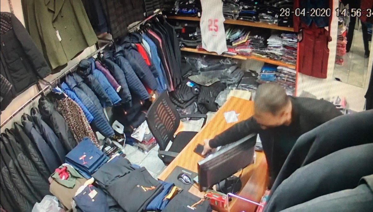 i Fatih’te bir iş yerinde 2 gün arayla hırsızlık