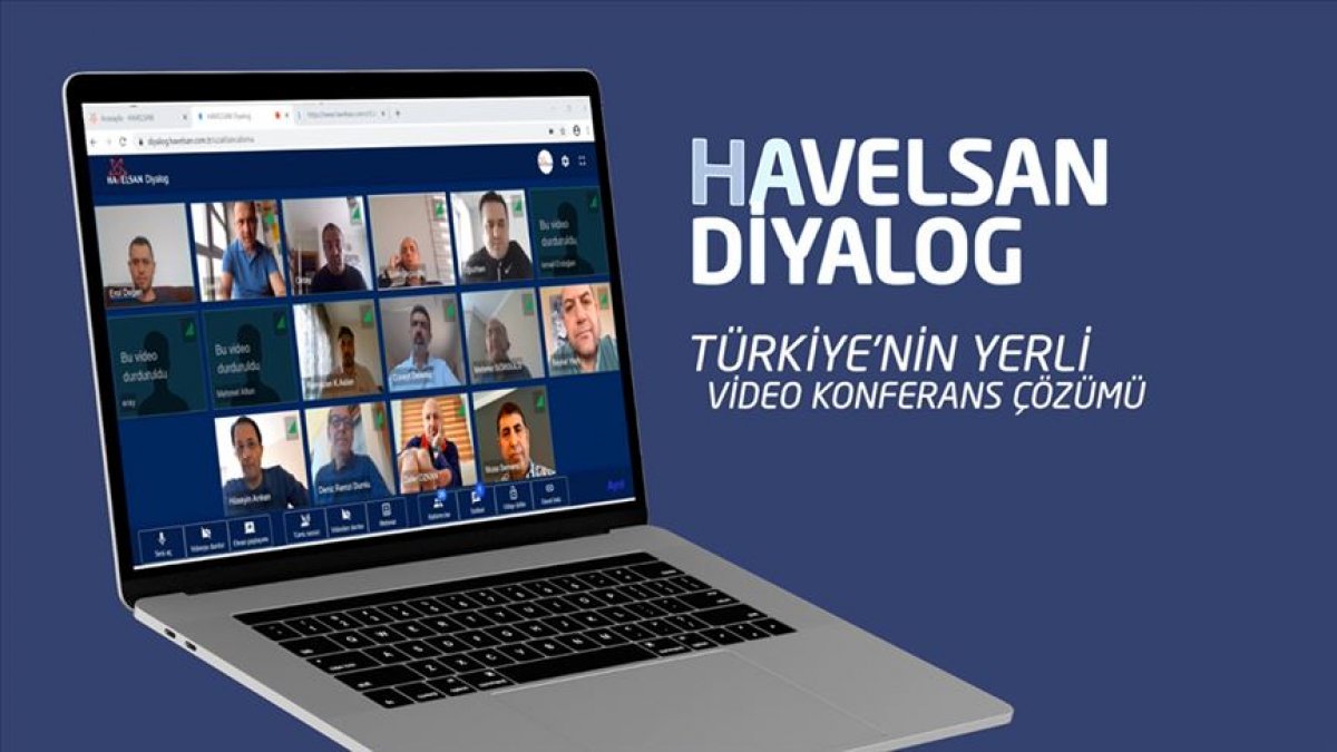 Yerli video konferans ürünü: HAVELSAN Diyalog