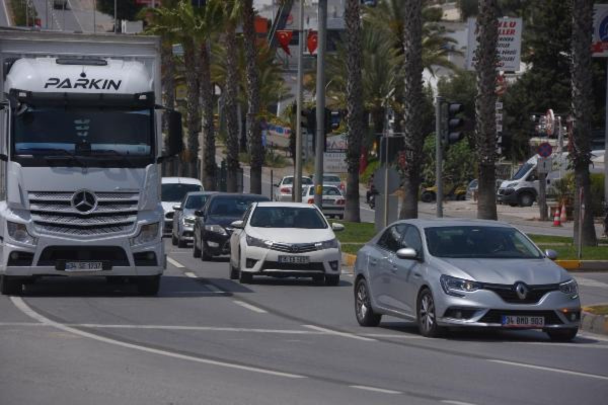 d Bodrum'a kısıtlama sonrası 6 bin araç giriş yaptı