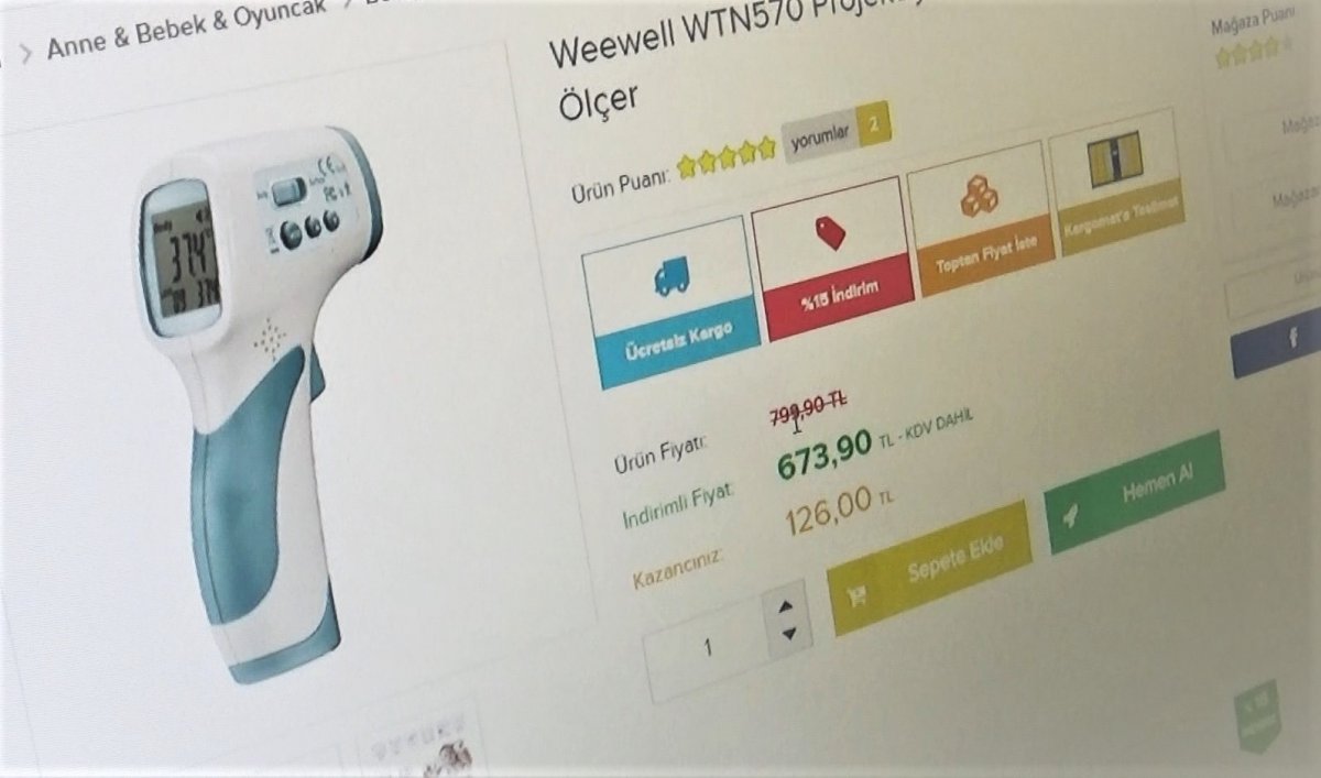 i Ateş ölçerlerin fiyatı 10 kat arttı