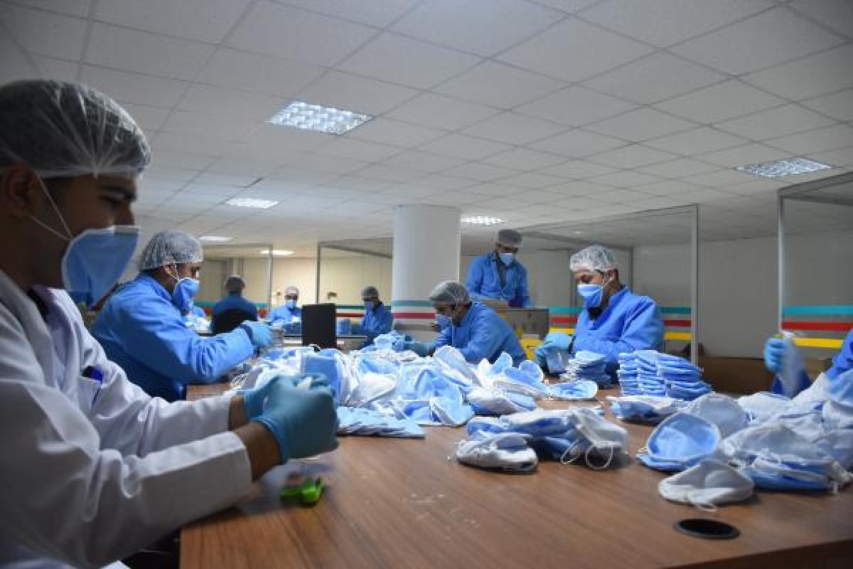d Malatya'da üretilen maske 1 milyar sipariş aldı