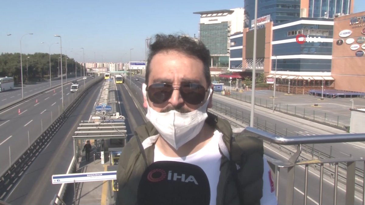 i İstanbul'da sağlık çalışanlarının toplu taşıma tepkisi