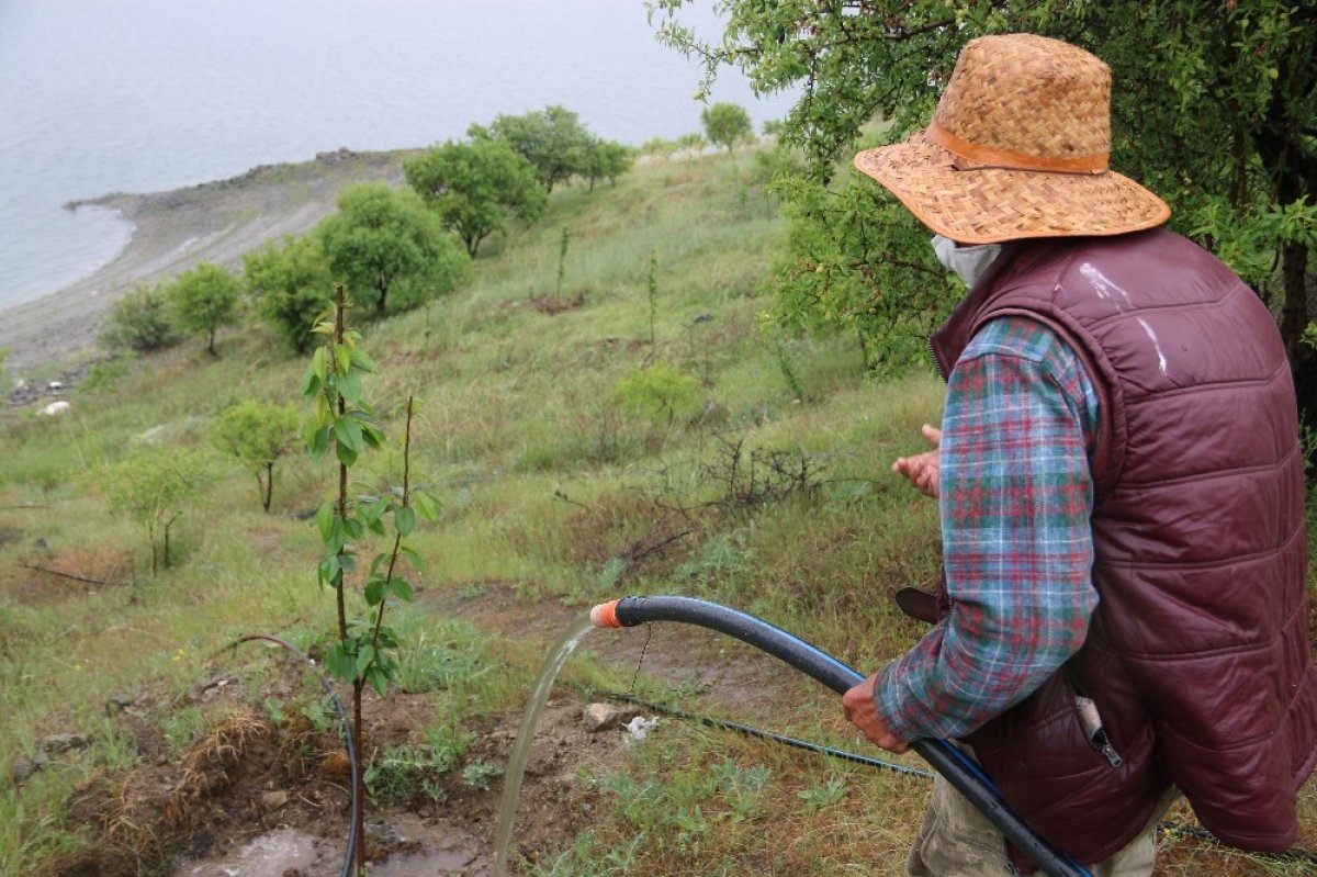 i Ziya dede 4 saatlik izinde adasına koştu
