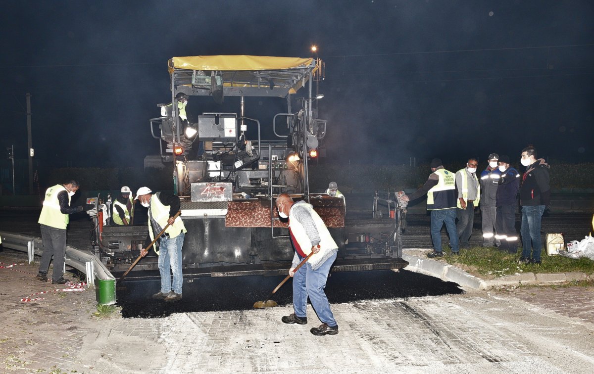 Bursa için sahurda asfalt vakti