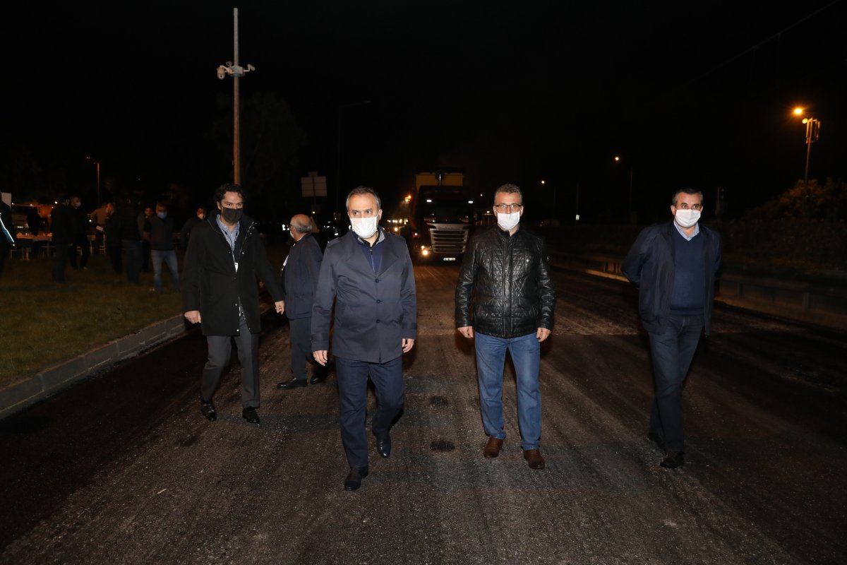 Bursa için sahurda asfalt vakti