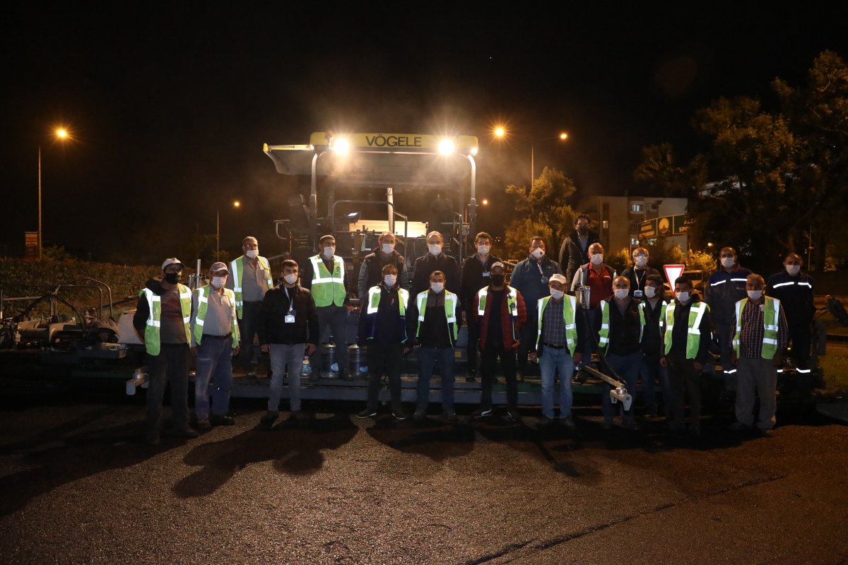 Bursa için sahurda asfalt vakti