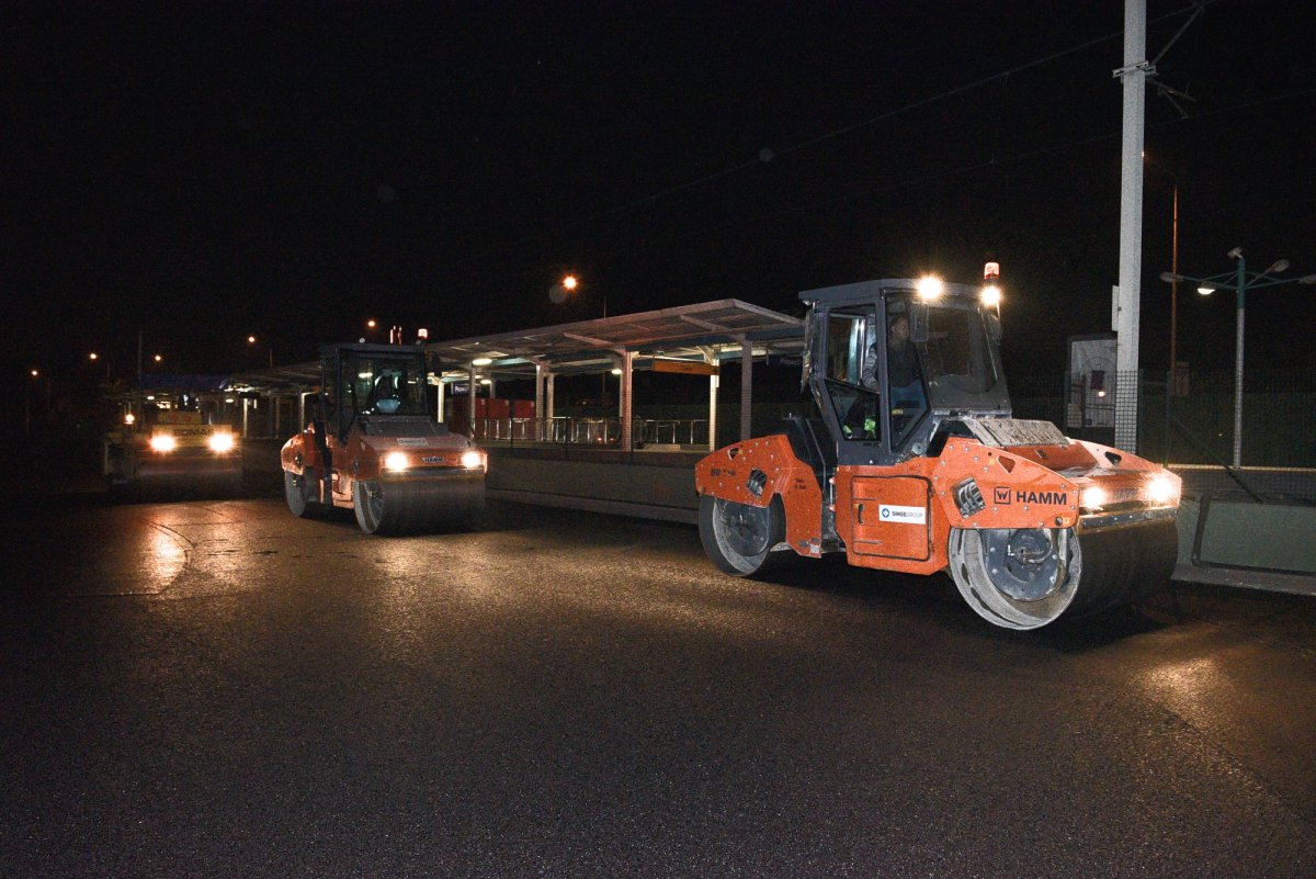 Bursa için sahurda asfalt vakti