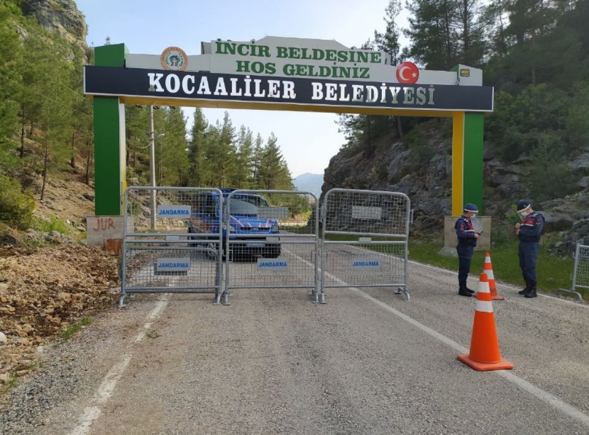 Berberin koronalı çıktığı beldede 150 kişiye test yapıldı