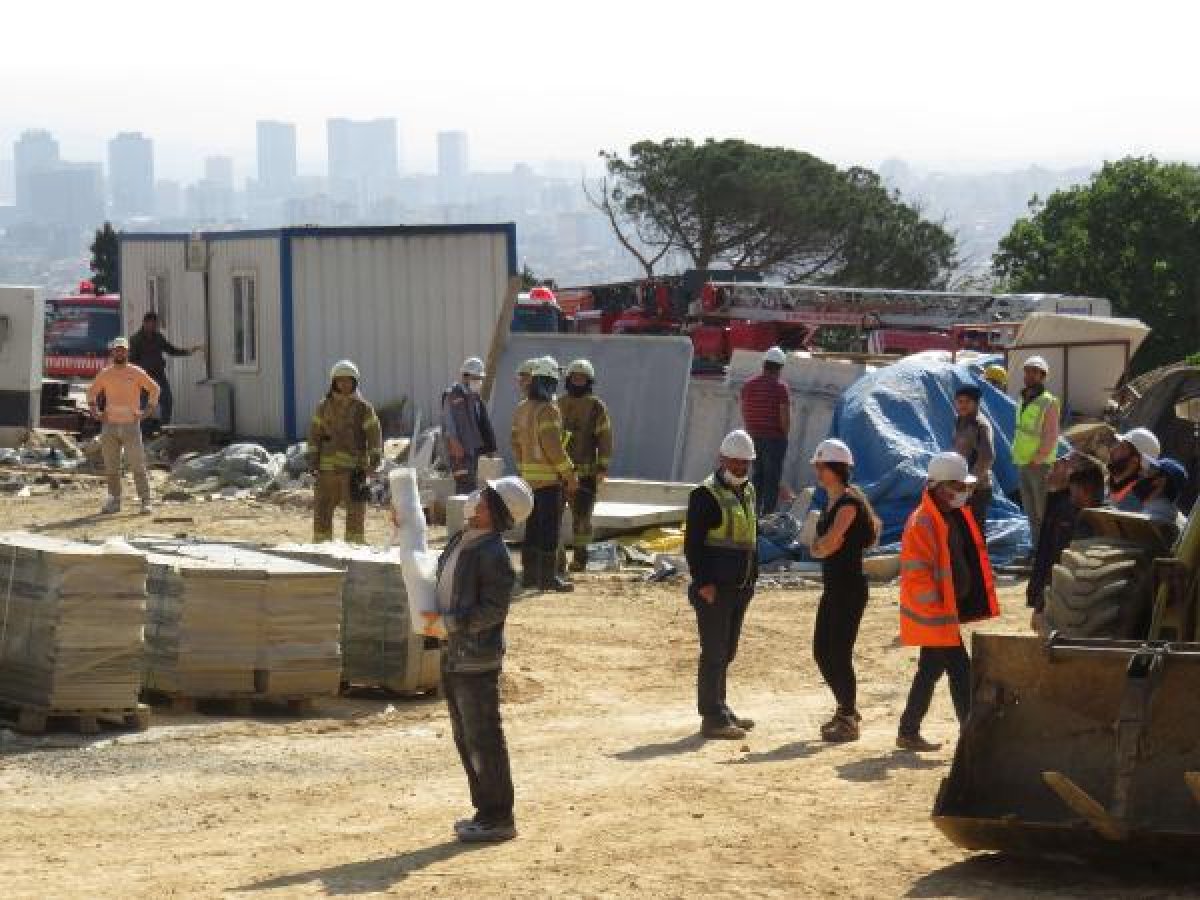 dha Çamlıca Kulesi'nde yangın çıktı