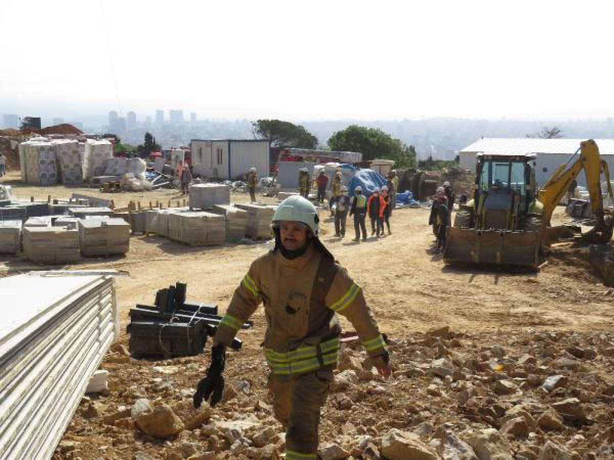 dha Çamlıca Kulesi'nde yangın çıktı