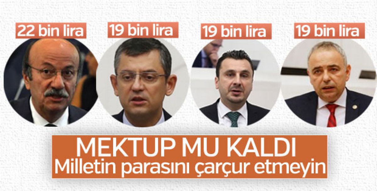 CHP'li vekiller bayram tebriği göndermeyecek