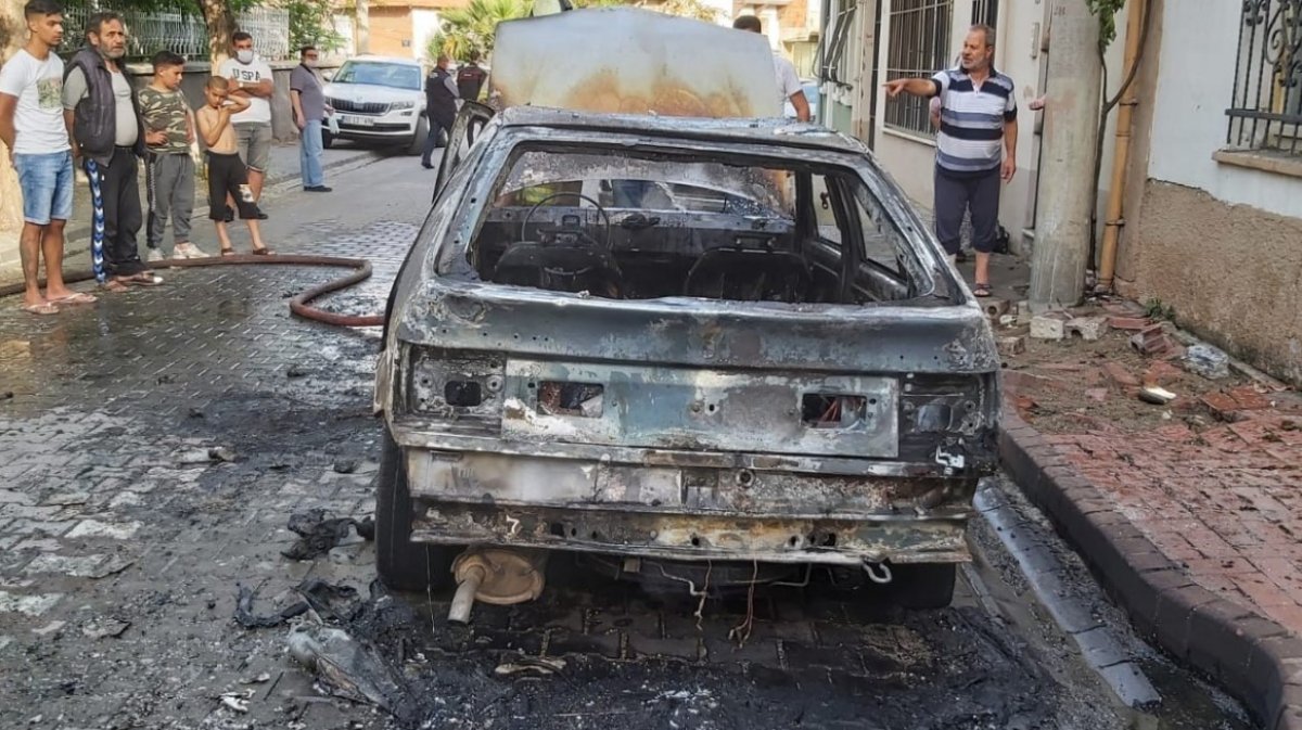 Balıkesir’de LPG'li otomobil alev topuna döndü