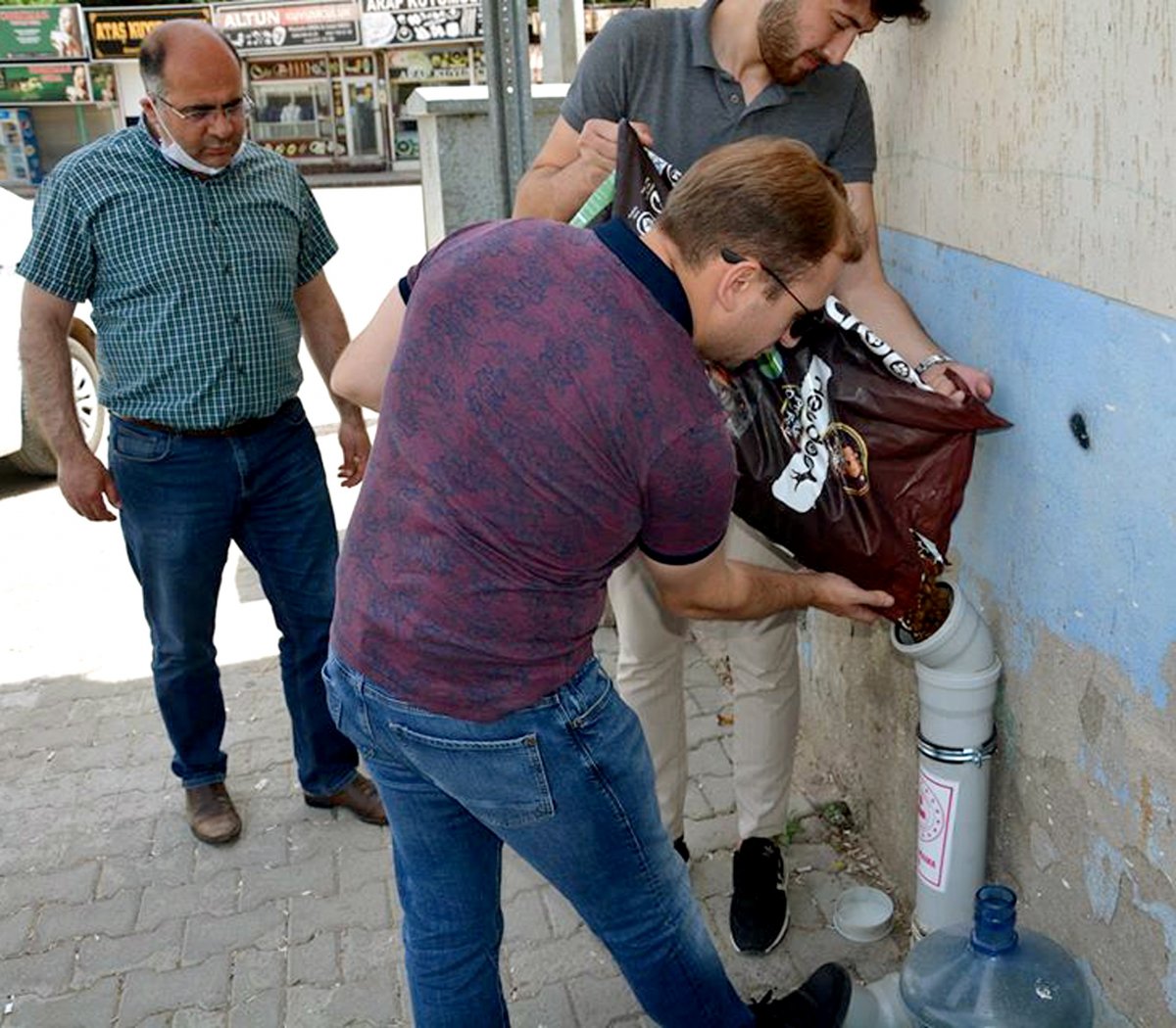 i Sokak hayvanları için bırakılan yemler çalındı