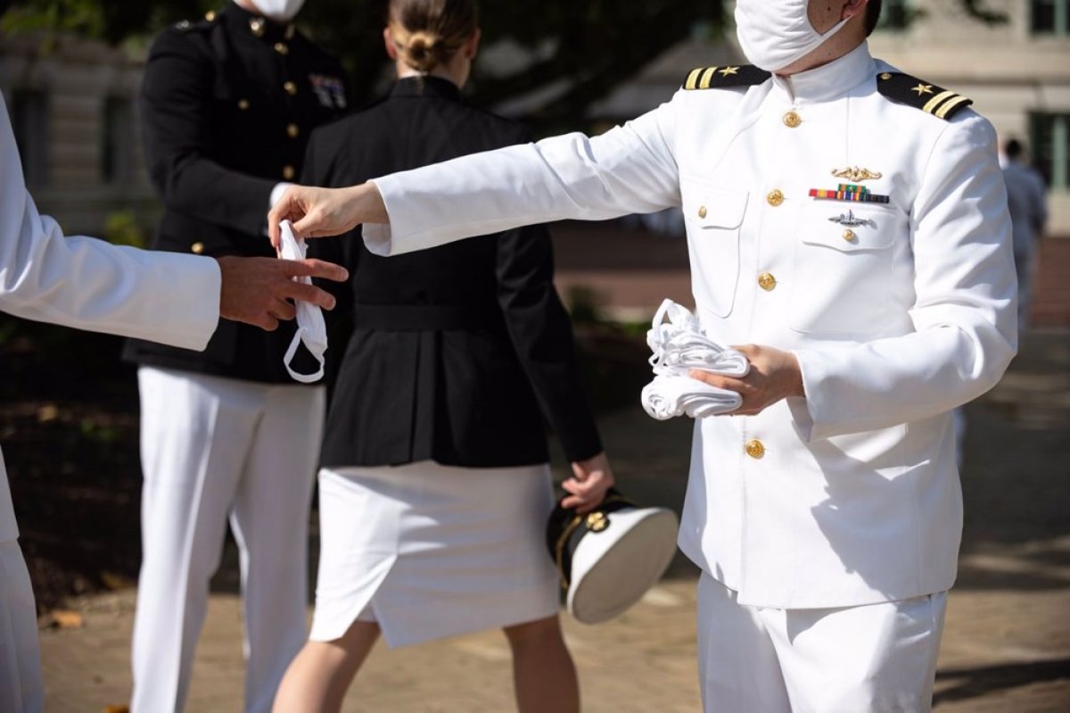 i ABD'de sosyal mesafeli yemin töreni