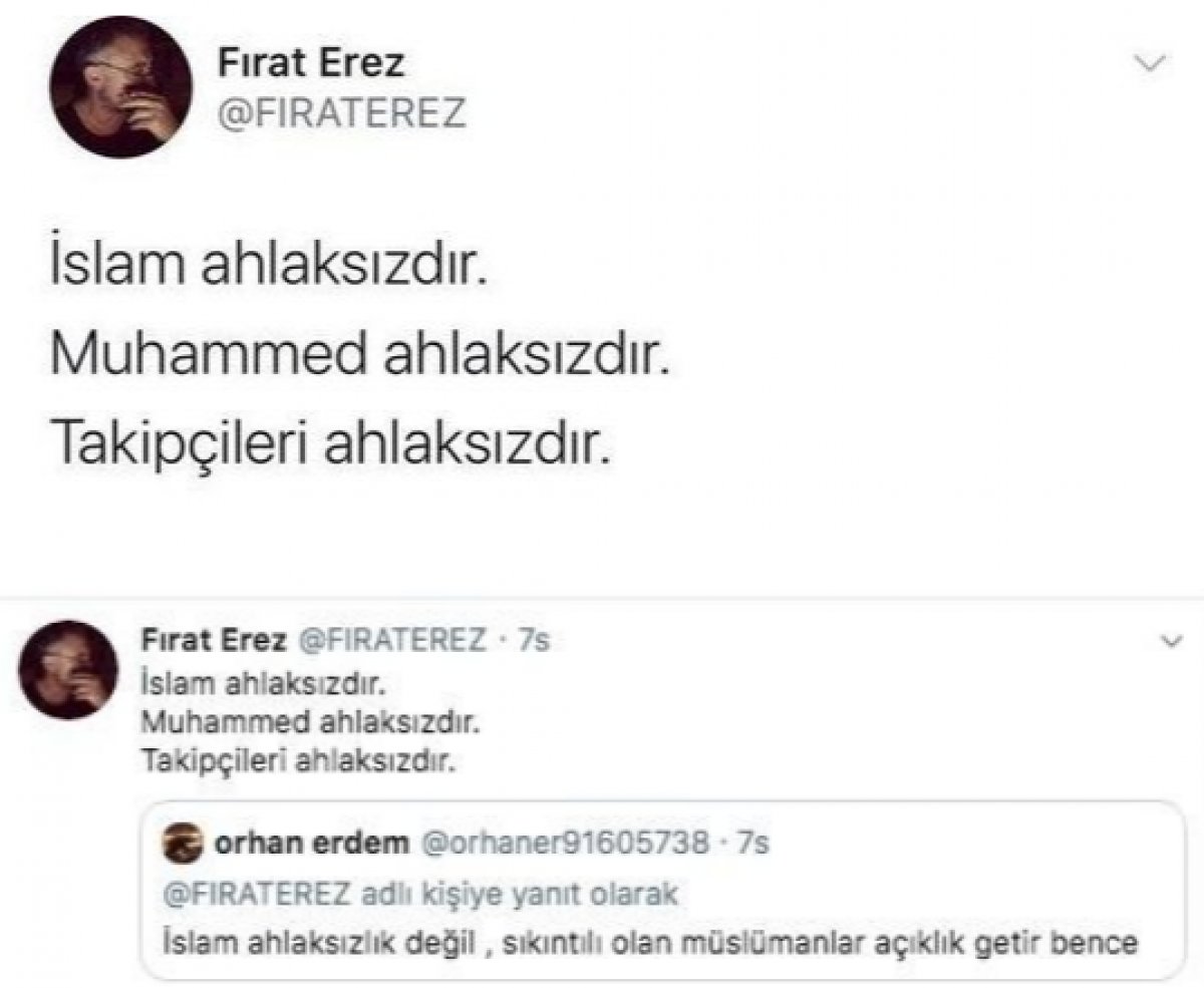 İslam'a hakaret içerikli paylaşıma gözaltı