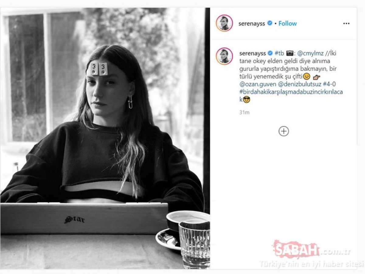 Serenay Sarıkaya, Ankara kedisine özendi