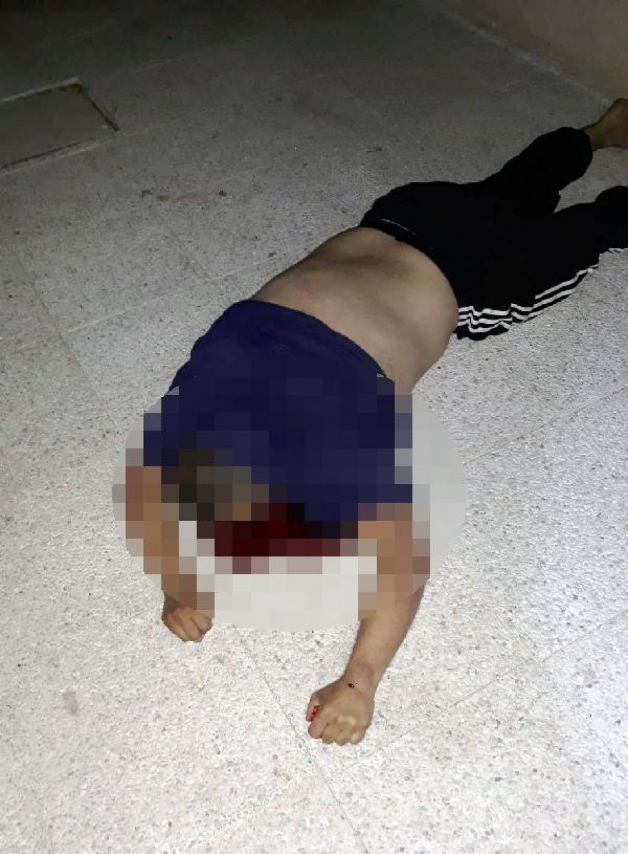 Zillere basıp yardım istedi, kapı önünde öldü