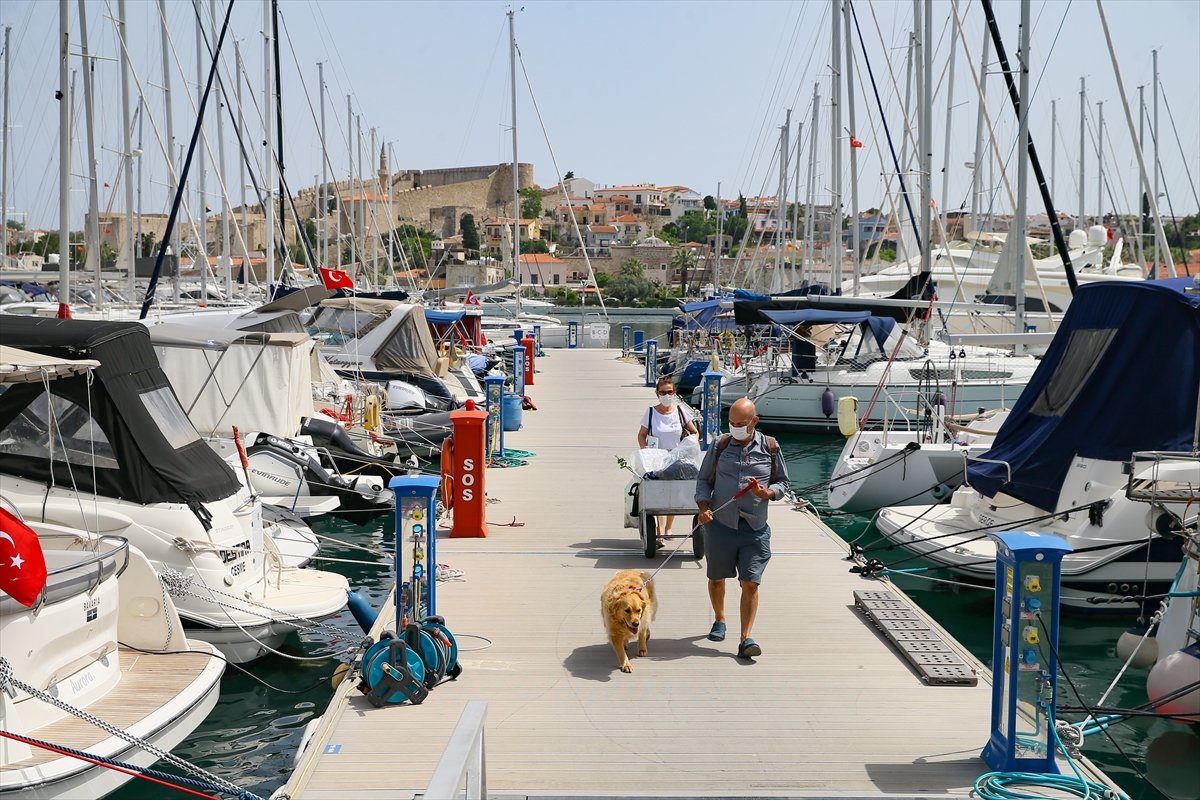 Turizmde izole dönemi: Teknede karantina günleri başladı