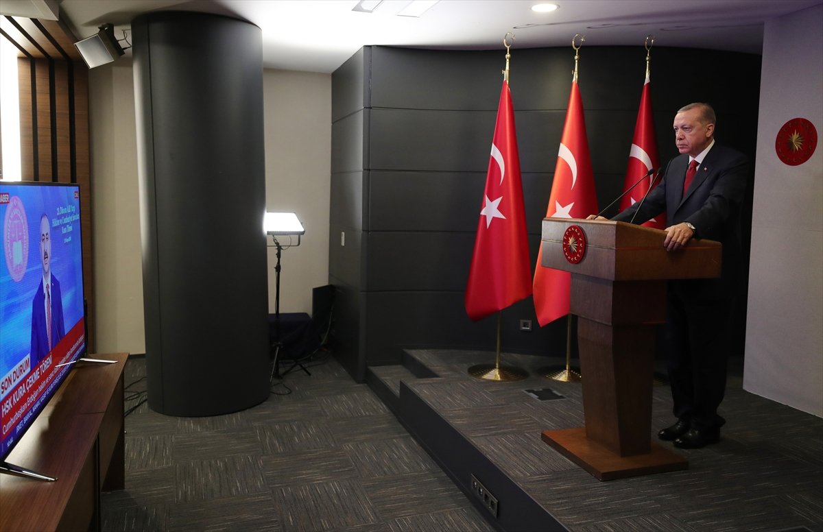 Cumhurbaşkanı Erdoğan yargı atamaları töreninde konuştu