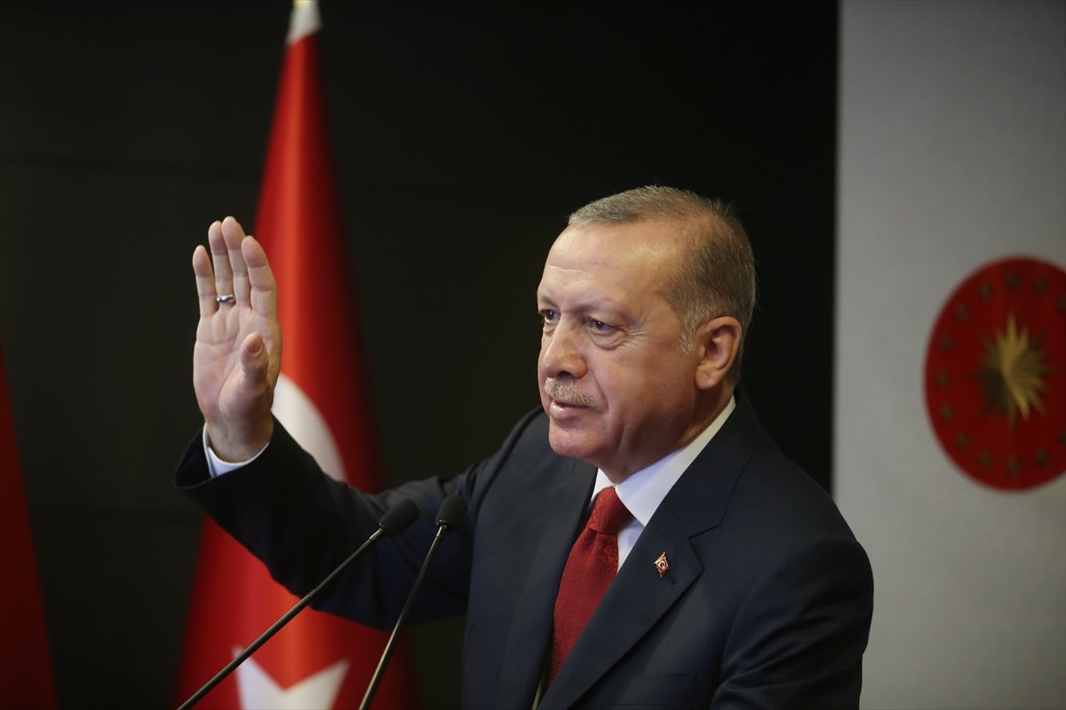 Cumhurbaşkanı Erdoğan yargı atamaları töreninde konuştu