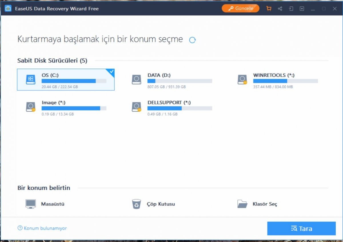 Silinen veriler nasıl geri getirilir