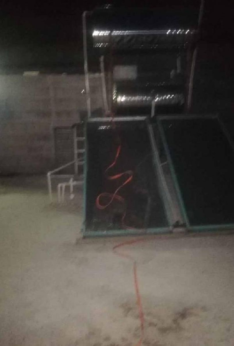 Gaziantep'te terastan düşen hırsız hayatını kaybetti