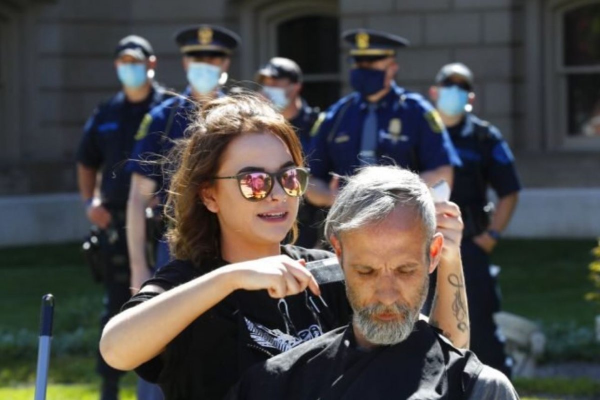 ABD'de berberlerden protesto