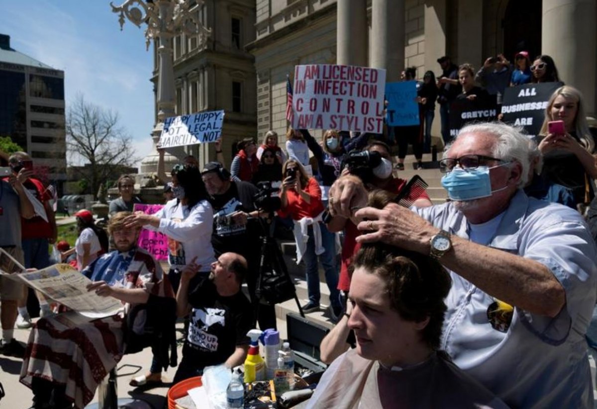 ABD'de berberlerden protesto