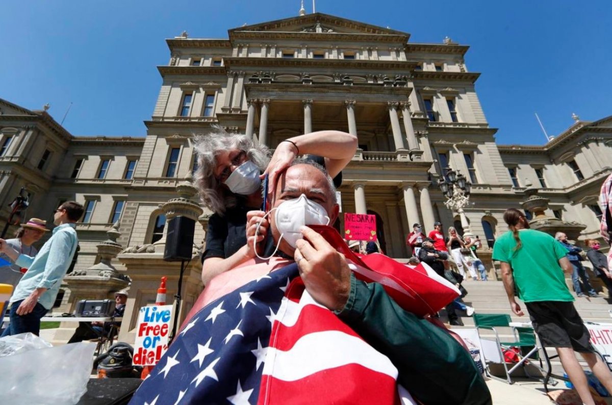ABD'de berberlerden protesto