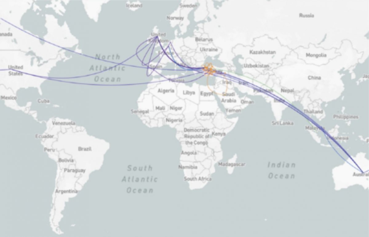Koronavirüs Türkiye'ye ilk olarak ABD'den geldi