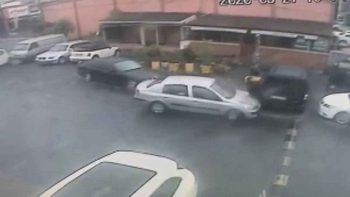 Bostancı'da arkadaşının üzerine sürdüğü aracı durduramadı