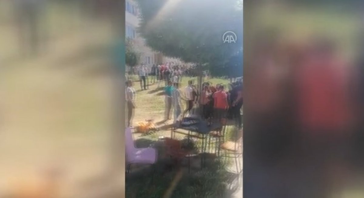 Edirne'de polis, huzuru bozan alkollü gruba müdahale etti