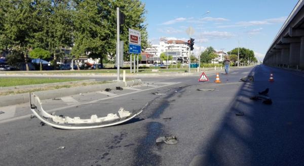 d Antalya'da kazaya karışan sürücü cezadan kurtulamadı