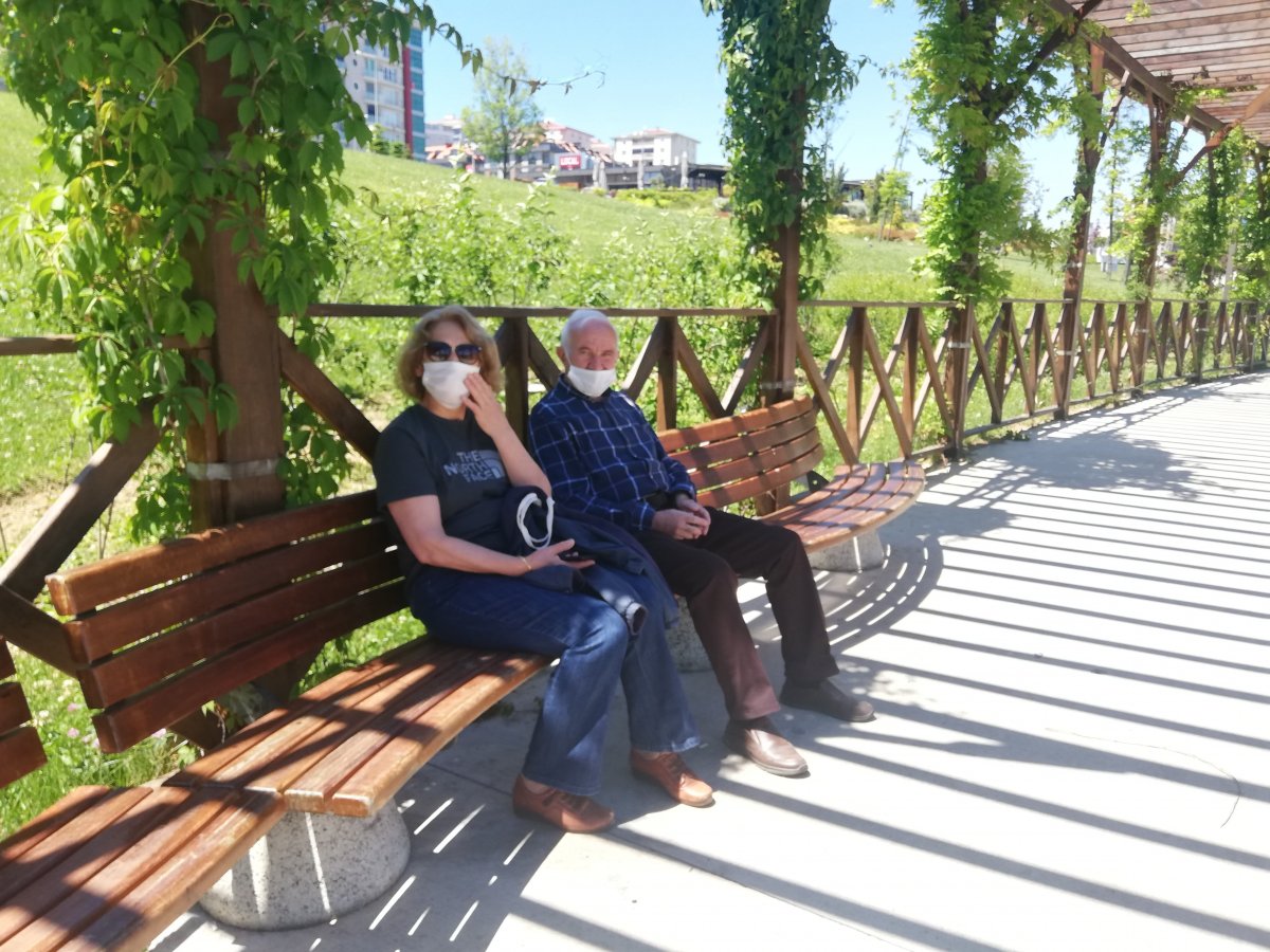 65 yaş üstü, bugün üçüncü kez dışarı çıktı